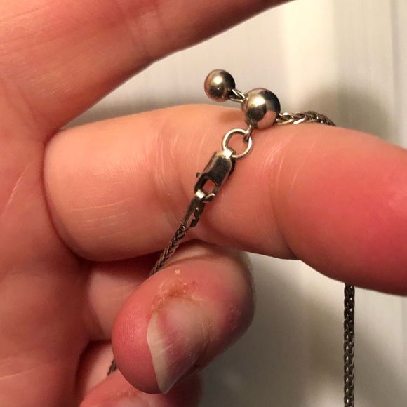 NWOT Sterling Silver Amethyst & Rhodolite Garnet Necklace - Picture 8 of 8